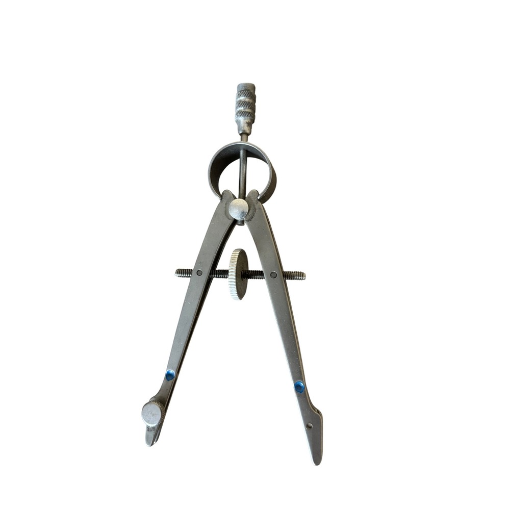 Vintage Metal Drawing Compass‎ Drafting Tool Precision Tool